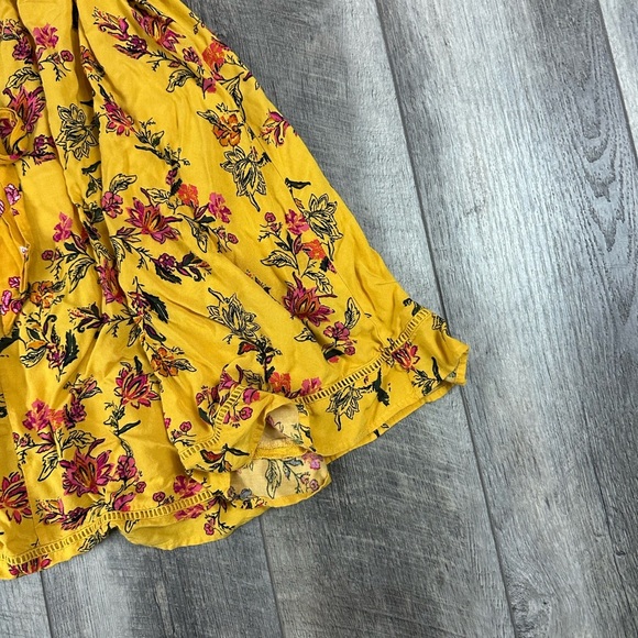 Torrid Mustard Floral Dress - Picture 7 of 13